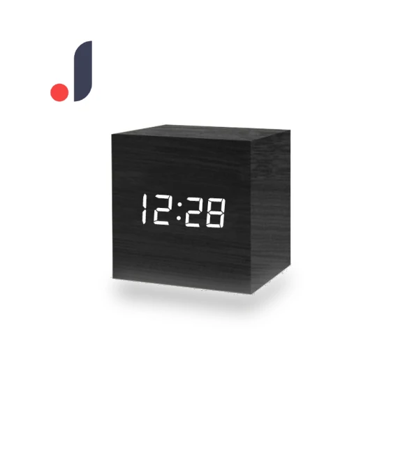 Smart LED Wooden Digital Alarm Clock — Clocks, Refreshing Home