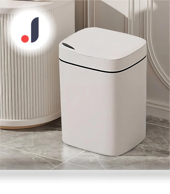 Smart Touchless Trash Can for Bathroom — Waste Baskets, Refreshing Home