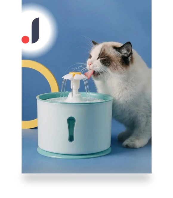 Smart Water Dispenser with Automatic Circulation Filtration and Drinking Bowl — Pet Hydration Solutions, Smart Pet Supplies