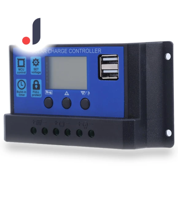 Solar Panel Controller with LCD Display — Power Management, Vestidos