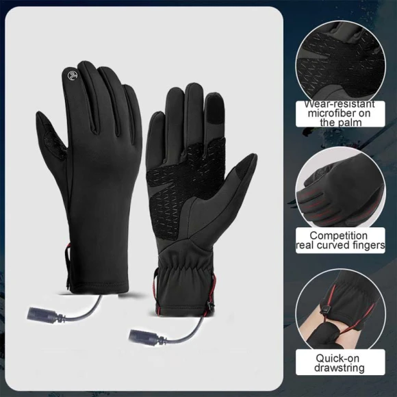 USB Heated Gloves for Women — Cold Weather Gloves, Binchi Keji Travel
