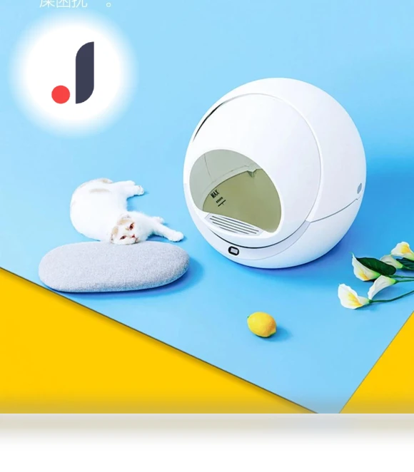 Automatic Self-Cleaning Enclosed Cat Litter Box — Waste Bins, Decor Dream