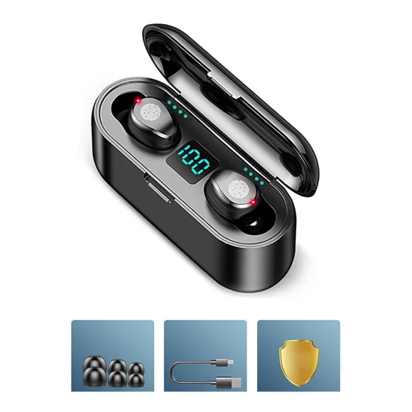 Bluetooth Headphones with Touch Control — In-Ear Headphones, DIYelecs