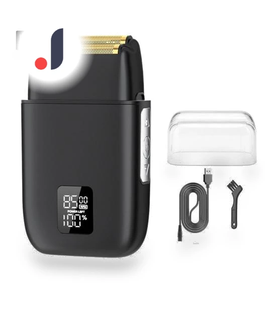 Electric Shaver with Digital Display — Nose & Ear Trimmers, Enjoy Smart Home