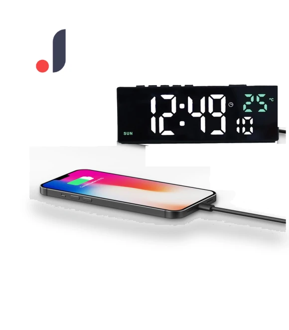 Electronic LED Alarm Clock — Clocks, Yoling