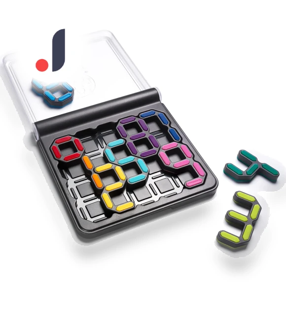 IQ Digit Brain Training Puzzle Game — Assembly & Disentanglement Puzzles, SmartGames