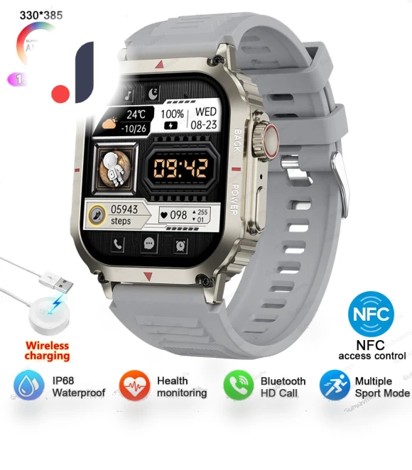 Military Smart Watch — Smartwatches, QLY Online