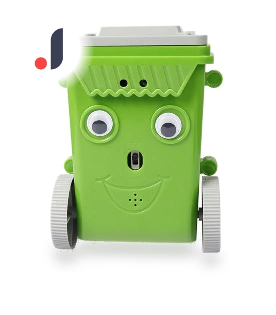Mini Desktop Cleaner Robot — Interactive Figures & Robots, Kitty Cat House
