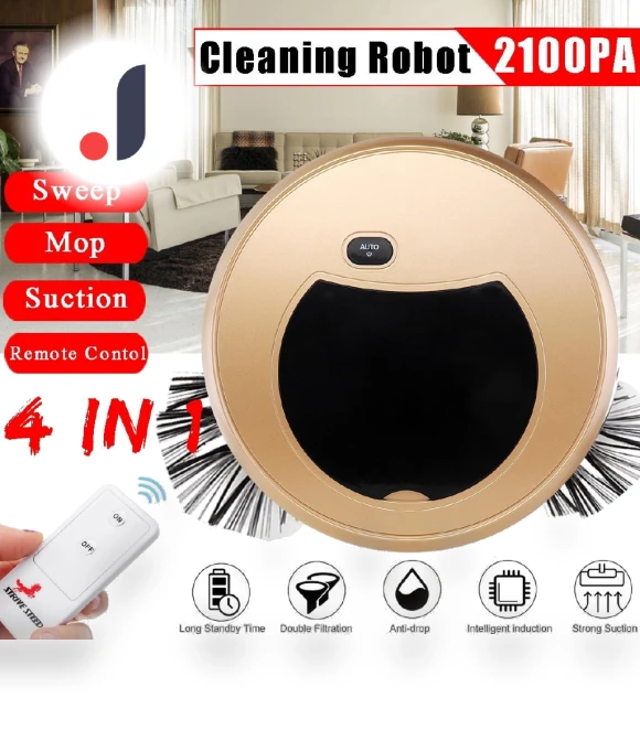 Robot Vacuum 4-in-1 for Smart Cleaning — Smart Cleaning Robots, Ideal World