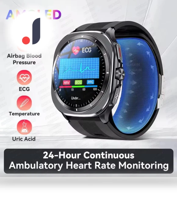Smart Watch with Air Pump and Airbag — Smartwatches, QLY Online