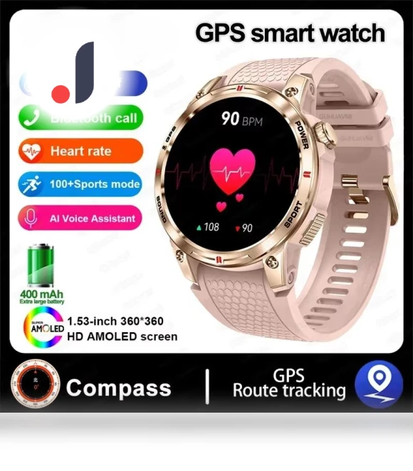 Smart Watch with GPS for Women — Smartwatches, ElectronicsHome