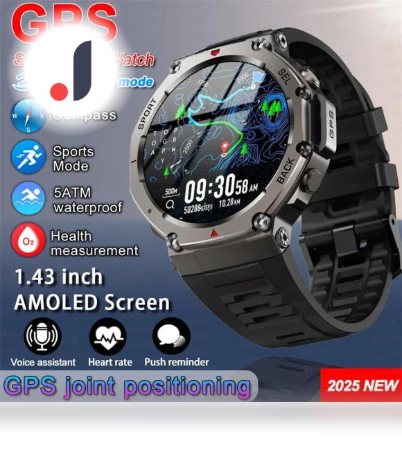 T-Rex 3 GPS Smartwatch — Smartwatches, QLY Online
