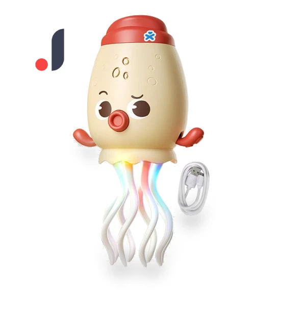 Electric Octopus Toy with LED Lights — Interactive Learning Devices, falaiwang
