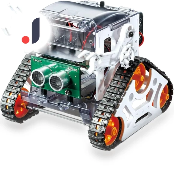Microcomputer Robot Craft Set Crawler Type — Construction Kits, Tamiya