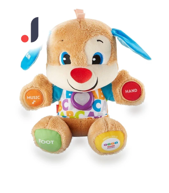 Smart Stage Puppy Plush Toy — Interactive, Fisher Price