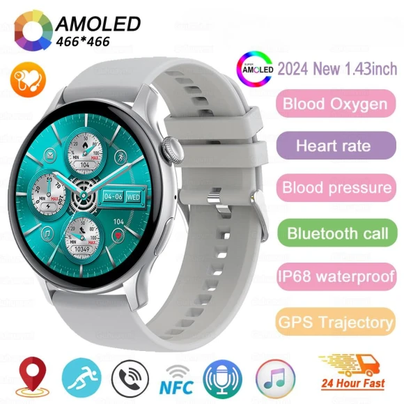 Smart Watch with GPS for Women — Smartwatches, ElectronicsHome