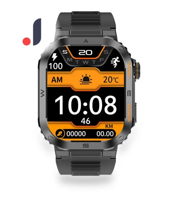 Smart Watch with Health Monitoring — Smartwatches, StrideBox