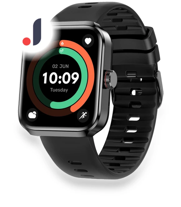 Smart Watch with Square AMOLED Touchscreen — Smartwatches, Tiktkkkk