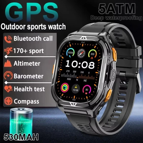 Smartwatch with GPS Tracking — Smartwatches, ElectronicsHome