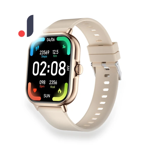 Smartwatch with Touch Screen, Temperature and Heart Rate Monitor — Smartwatches, world play