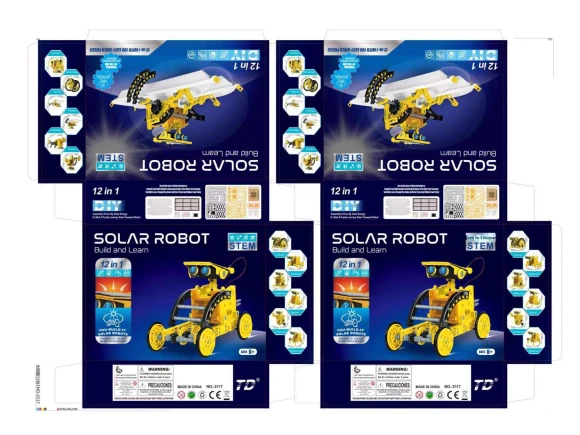 Solar Powered Robot Kit 12 in 1 — Solar Power, Deals Depot