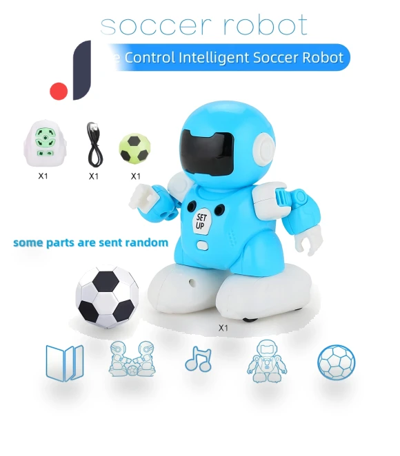 Kids Soccer Match Remote Control Smart Robot Interactive Toy — Interactive Figures & Robots, Houspace