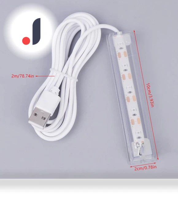 Micro Aquarium LED Light with Remote Control — Lights, Dachong