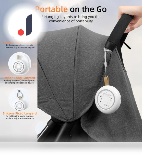 Portable Sound Machine for Baby & Adult — Sleep Soothers, Standard Books