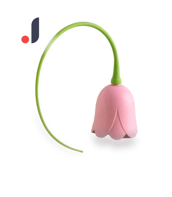 Silicone Smart Cat Toy Flower Type — Cat Playthings, baizhou