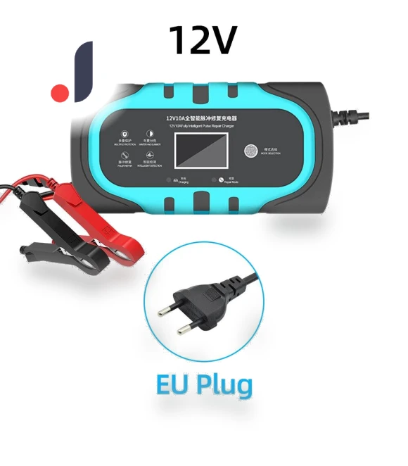 Automatic Smart Car Battery Charger with LCD Display — Chargers, MYY