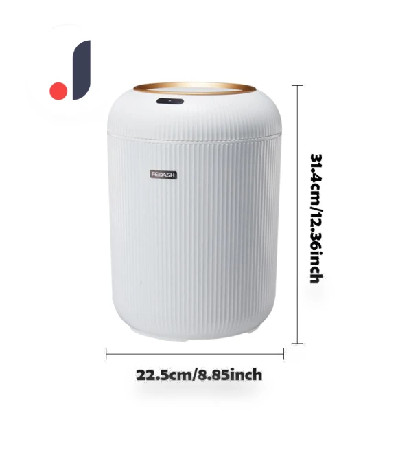 Automatic Trash Can with Lid — Kitchen Cans, Yiran bag