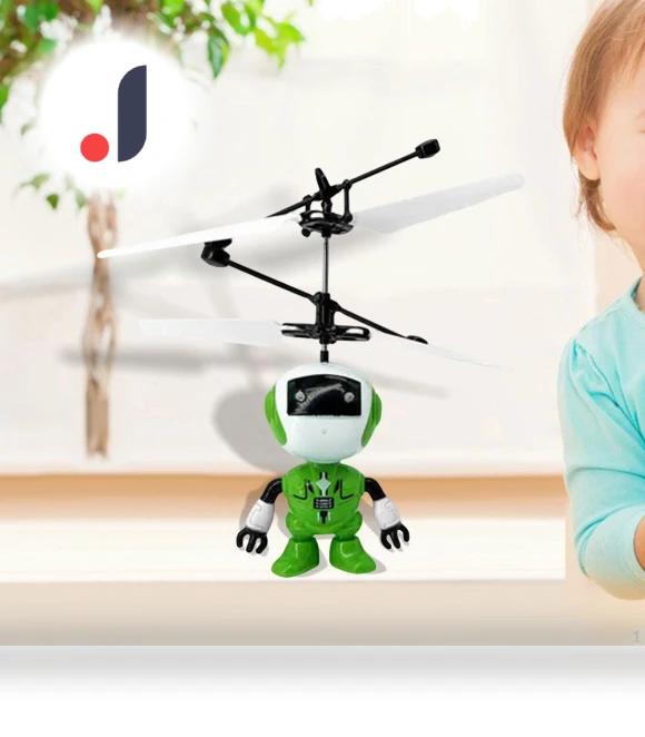Controllable Flying Robot Toy — Interactive Figures & Robots, Love DIY