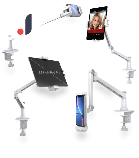 Metal Tabletop Microphone Stand — Stands, HAYAO