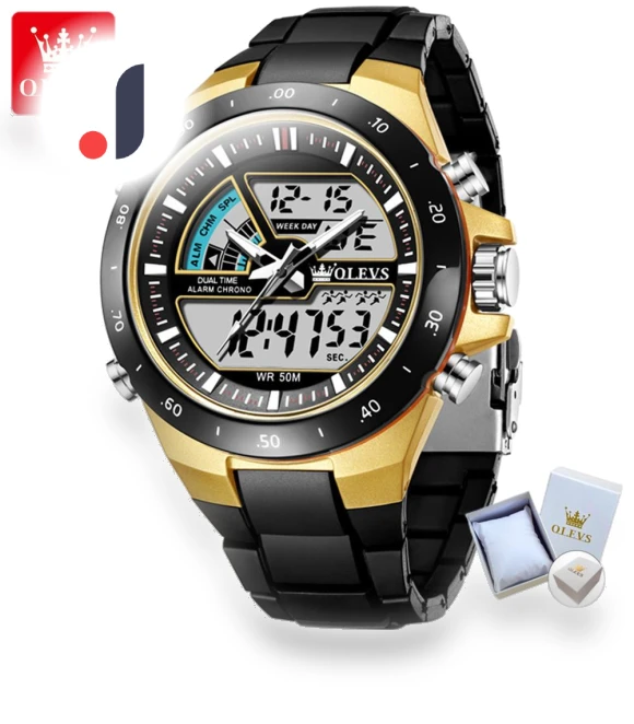 Multifunctional Smart Sports Digital Watch — Active Timepieces, OLEVS