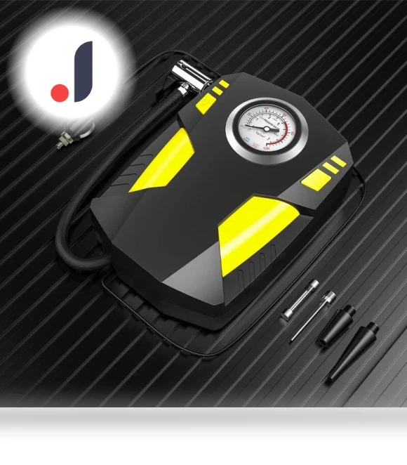 Portable Air Compressor — Tire Inflation Solutions, Happy World Electronics