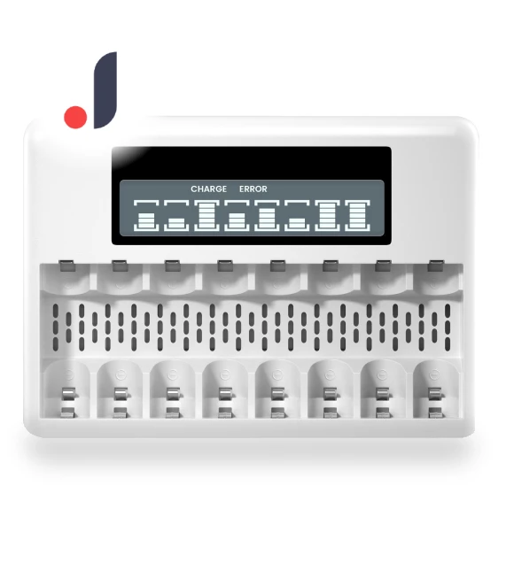 Smart Charger with LCD Display — Batteries, PALO