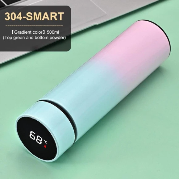 Smart Thermos with Temperature Display — Travel Drinkware, JMN E-commerce