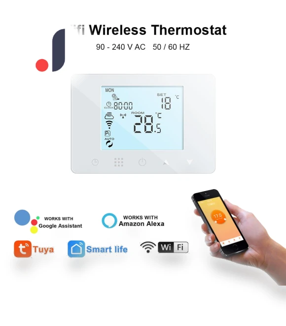 Smart Thermostat with Wi-Fi — Smart Climate Control, Ketotek