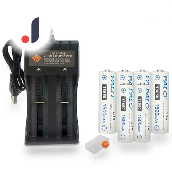Smart USB Charger for 3.7V 18650 Lithium-ion Batteries — Chargers, PALO