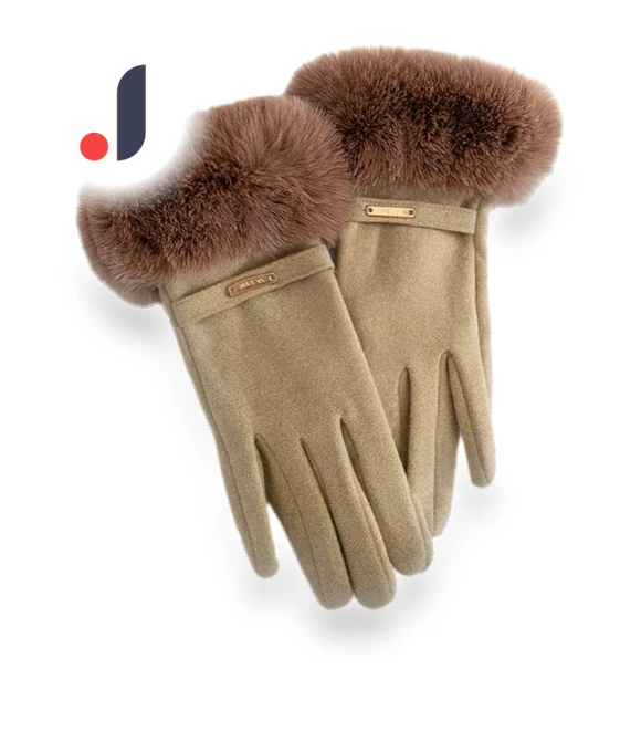Velvet Driving Gloves — Gloves, iajianga