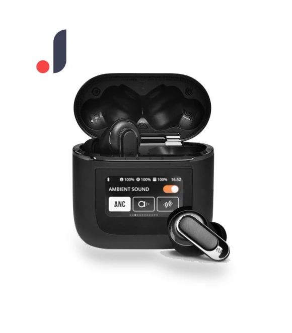 Wireless Headphones with Touch Screen and LCD Display — Over-Ear Headphones, VAORLO