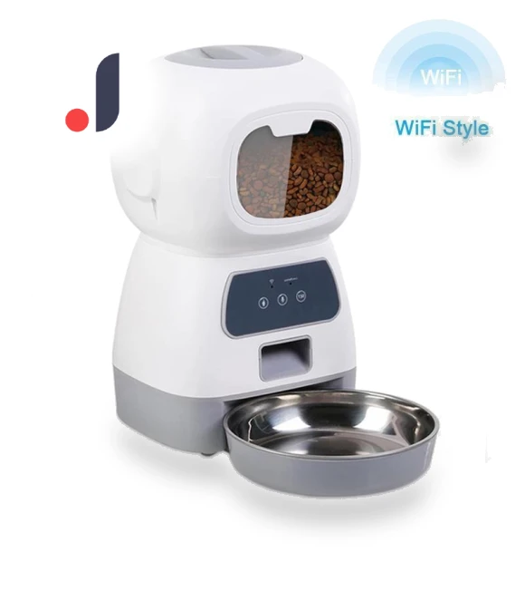 Automatic USB Smart Food Dispenser — Feeders, School Supplies Office Supplies