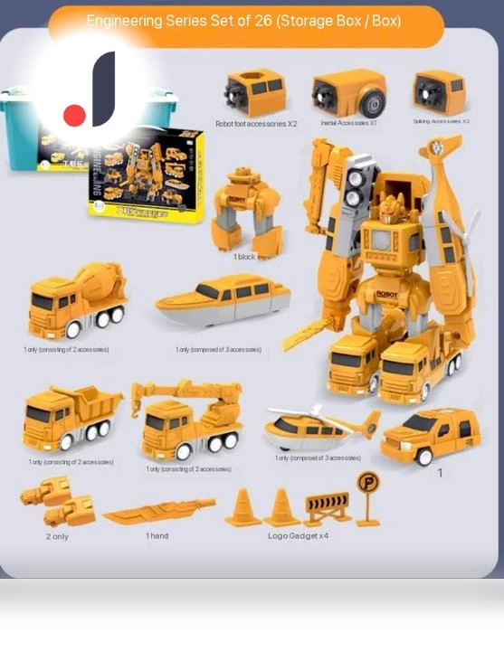Magnetic Deformation Robot — Construction Kits, ZhenDuo Toy