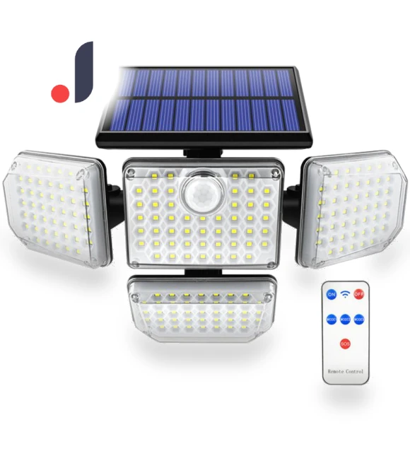 Outdoor Solar Wall Light — Outdoor Security & Flood Lighting, Smart Mouse