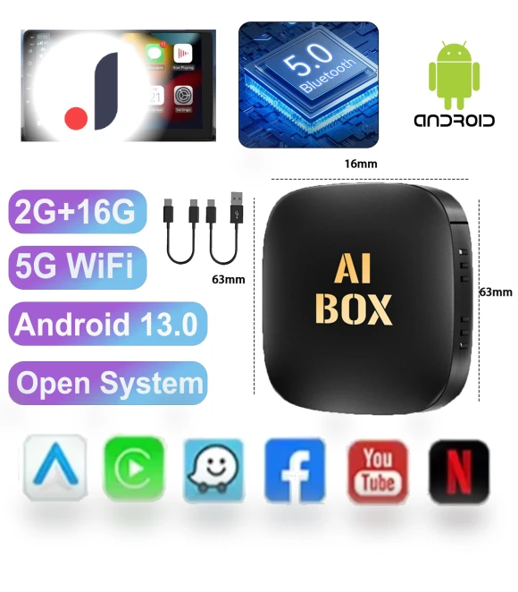 4G Smart AI Box for Car Radio — Car Accessories & Gadgets, JOHO