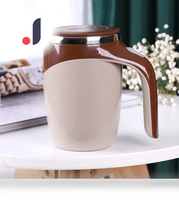 Automatic Self-Stirring Magnetic Mug — Beverage Warmers, Fresh Steps