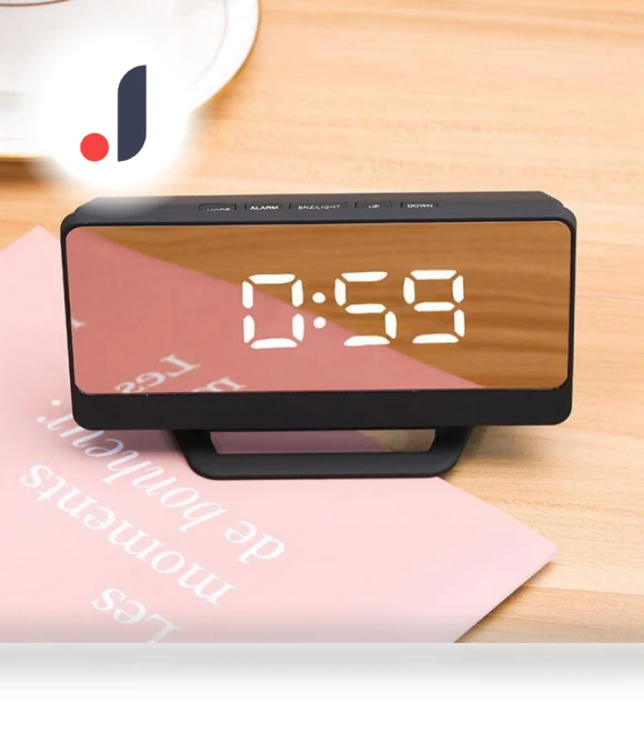 Creative Bedside Clock — Clocks, Alarm Clock