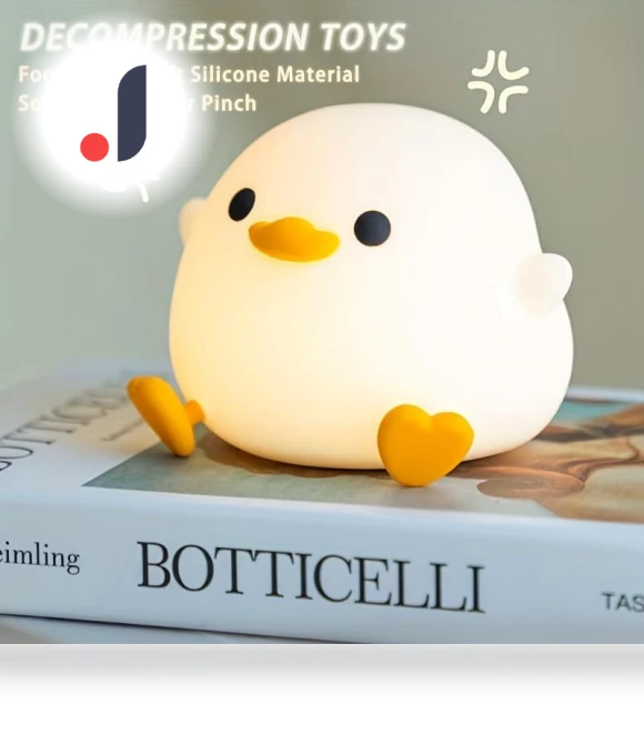 Cute Duck Silicone Night Light — Night Lights, Great3C