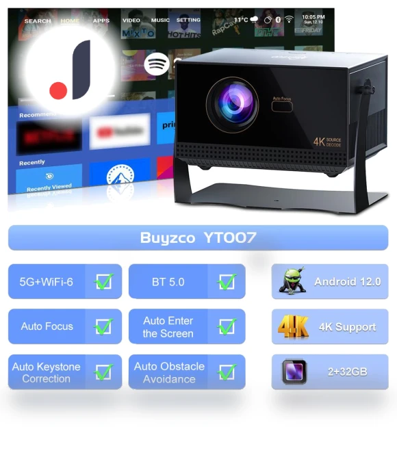 Full HD 360 Degree Suspension Projector — Home Theater Projectors, Projector Collection