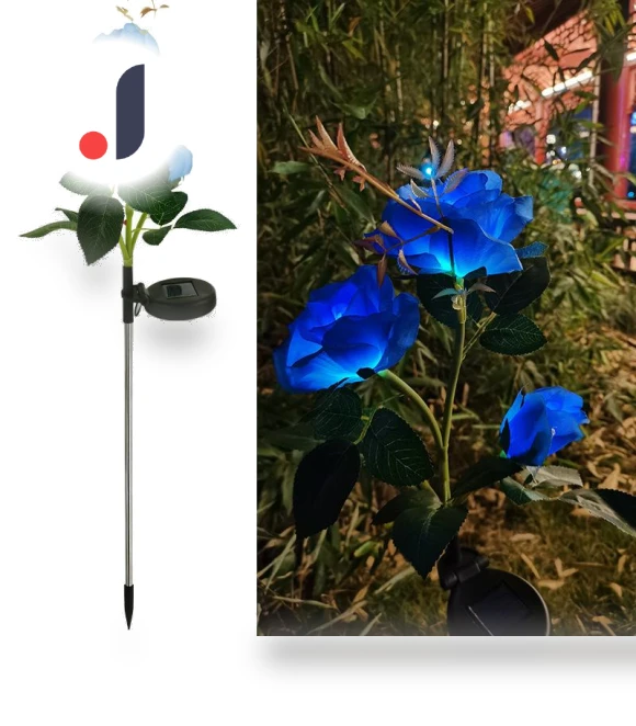 Outdoor Solar Light with 3 LEDs — Garden Illumination, Smart Mouse